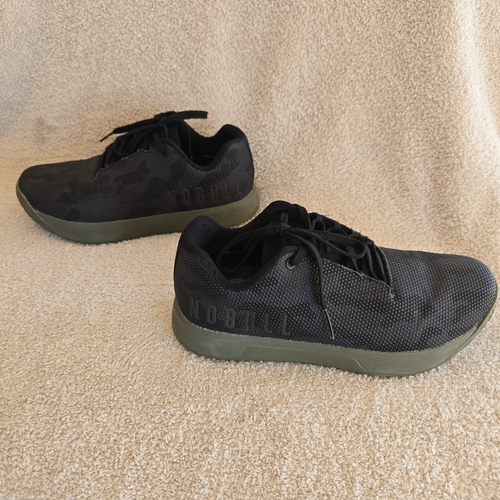 Nobull Impact Black Camo Super Fabric Unisex Trainers Shoes Sneakers M10 W11.5